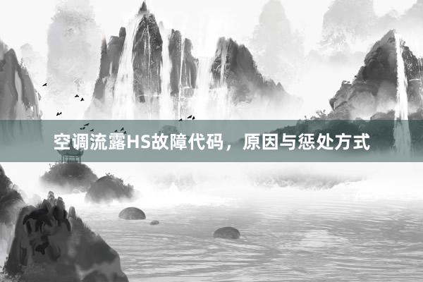 空调流露HS故障代码，原因与惩处方式